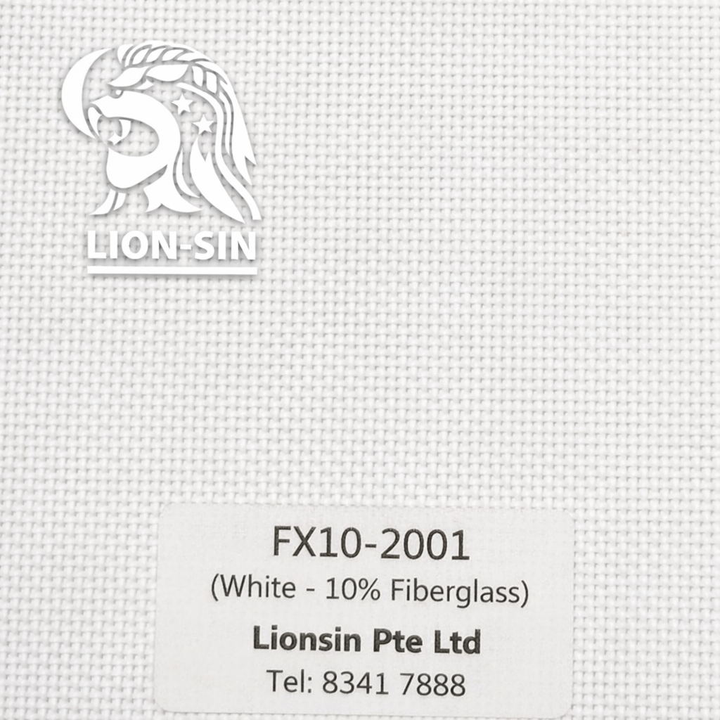 10% White Ventilation Fabric
