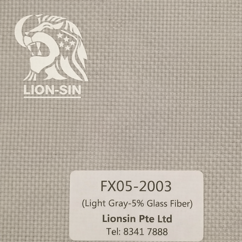 5% Light Grey ScreenView Fabric